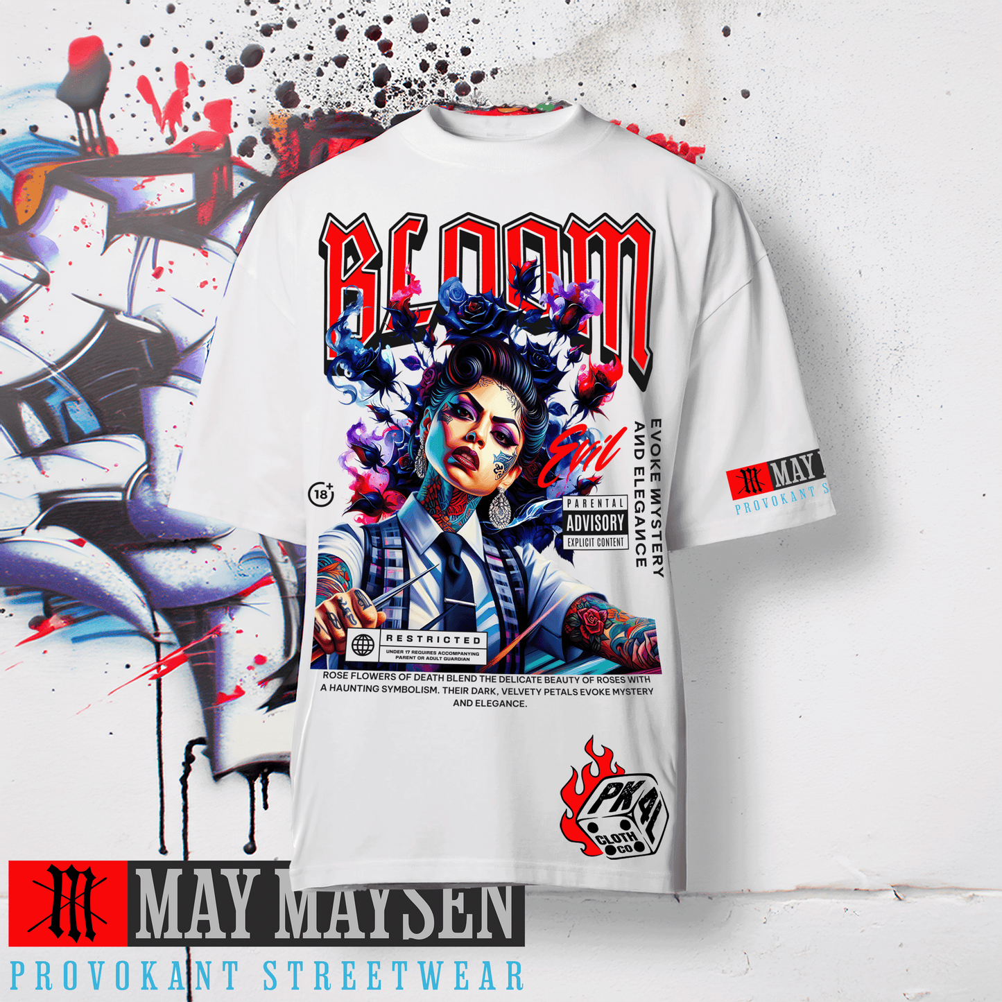 Evil Bloom Blaster 2.0 Oversized T-Shirt