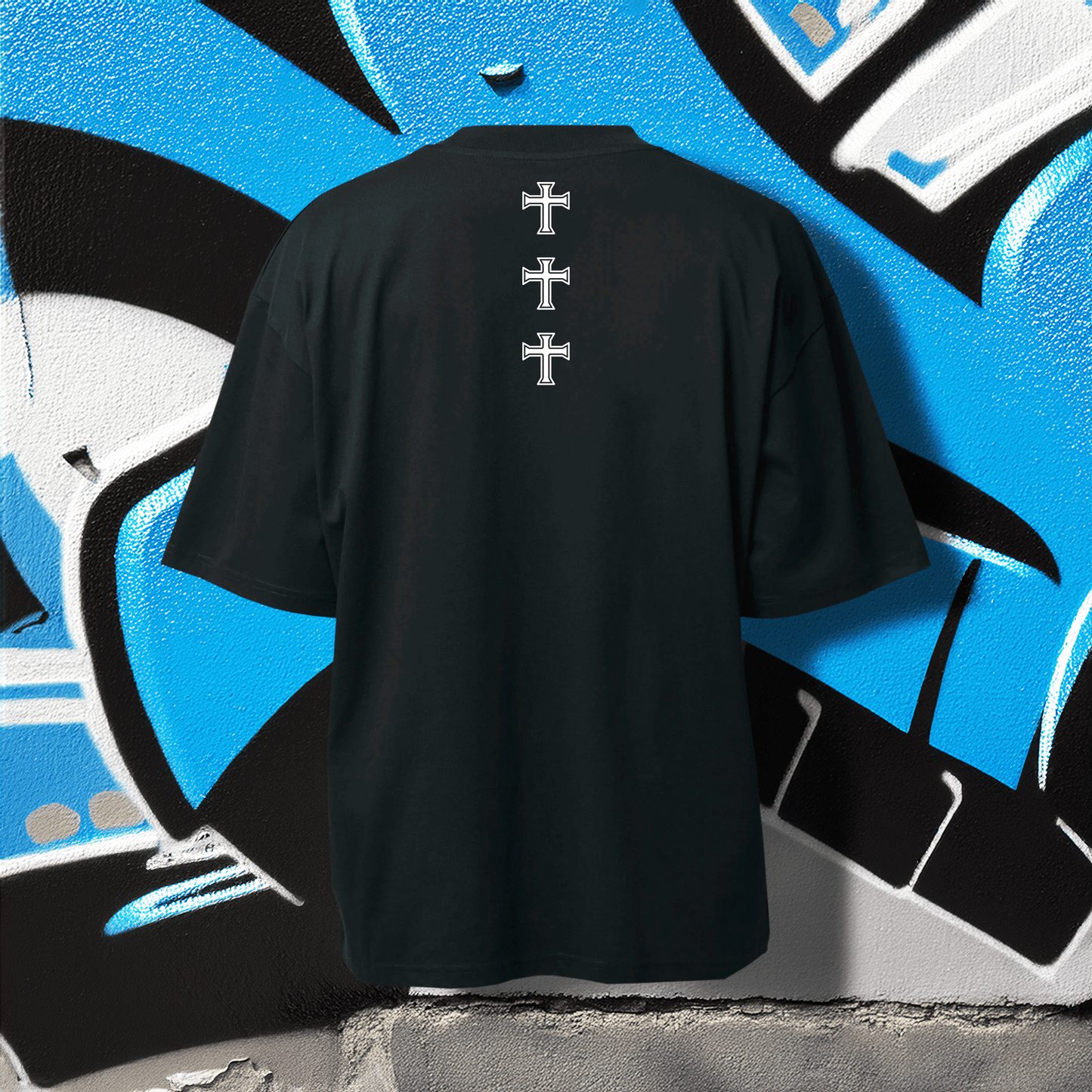 Chaos Combat Blaster 2.0 Oversized T-Shirt