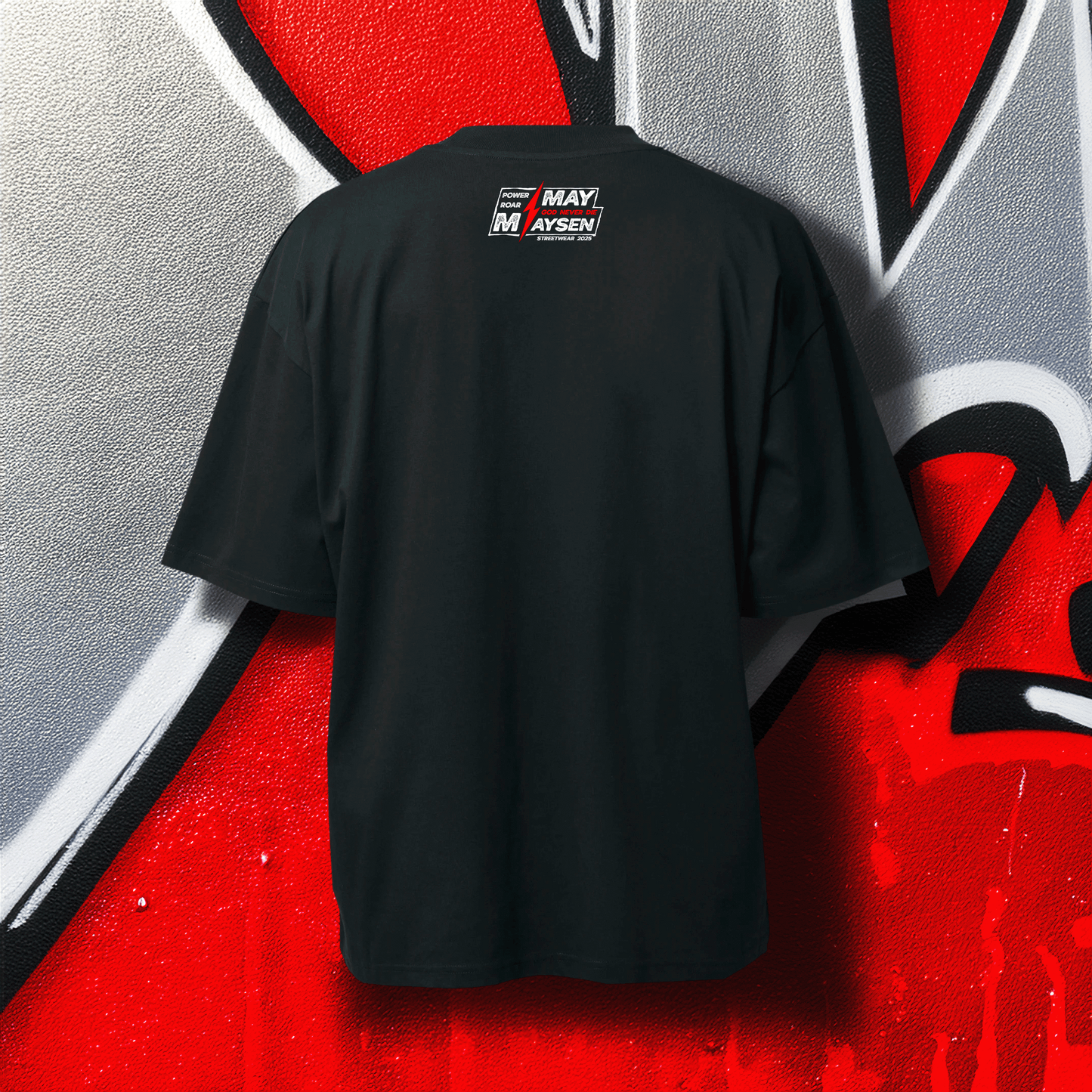 God Never Die Blaster 2.0 Oversized T-Shirt