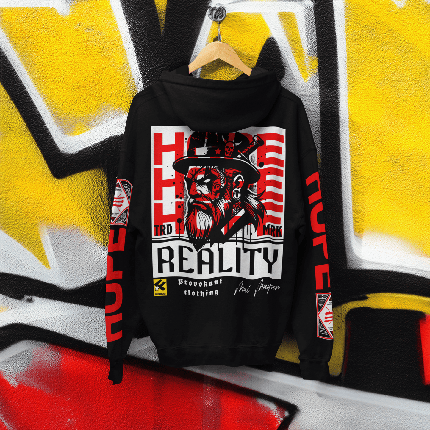 Reality Hope Unisex Oversized Hoodie
