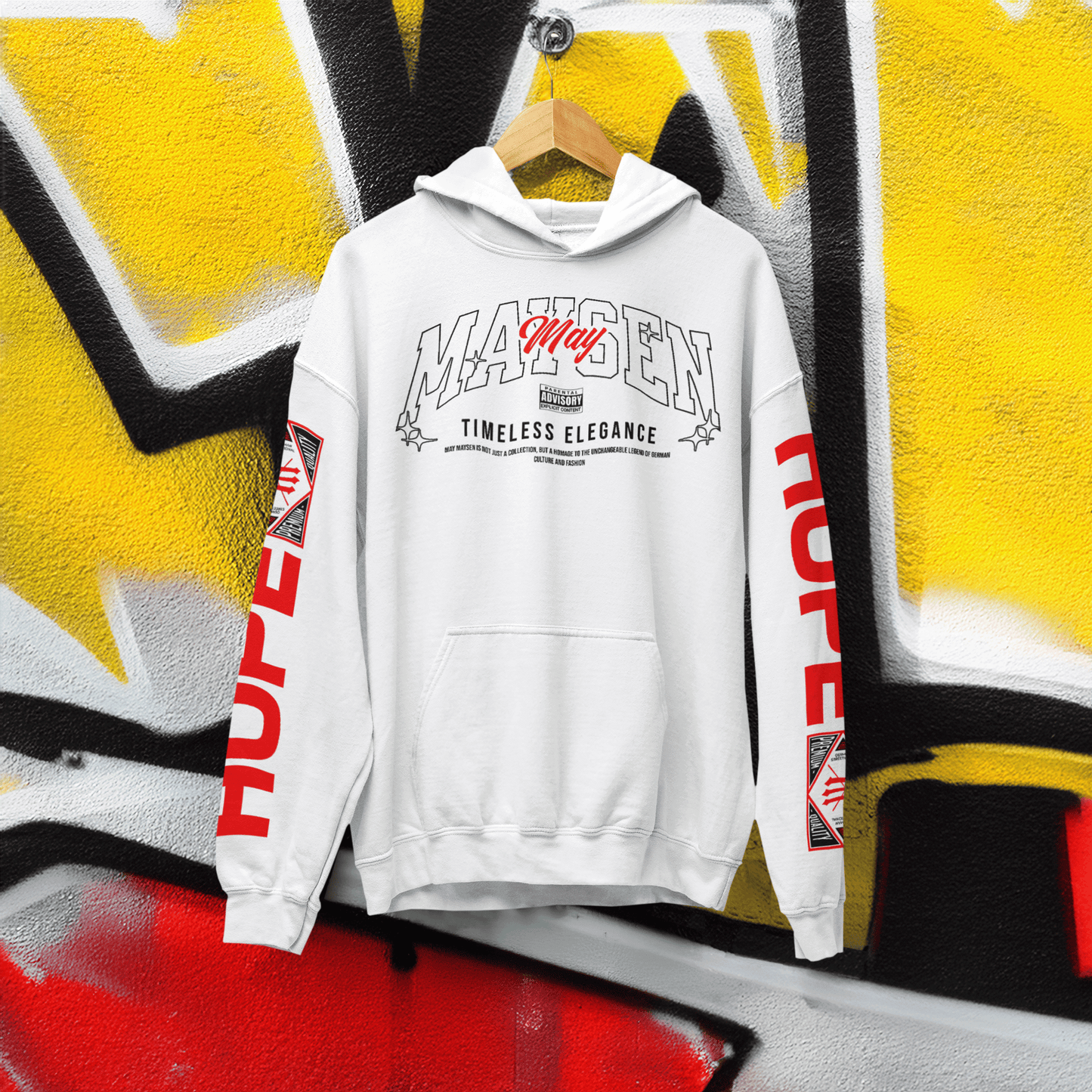 Reality Hope Unisex Oversized Hoodie