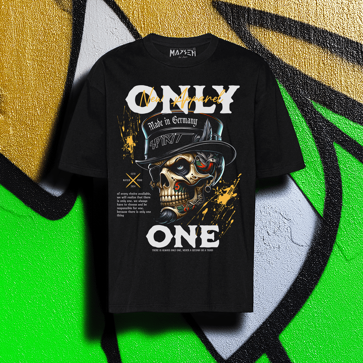 ONLY ONE Tiger Cotton Oversized T-Shirt
