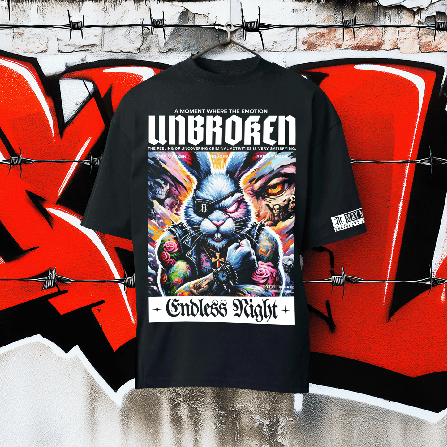 Unbroken Blaster 2.0 Oversized T-Shirt