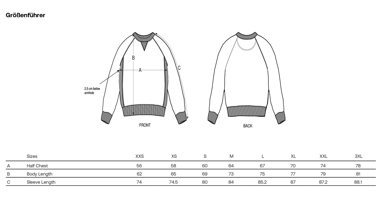 Provokant Logo Original Knoxer Unisex-Relaxed-Raglan-Sweatshirt