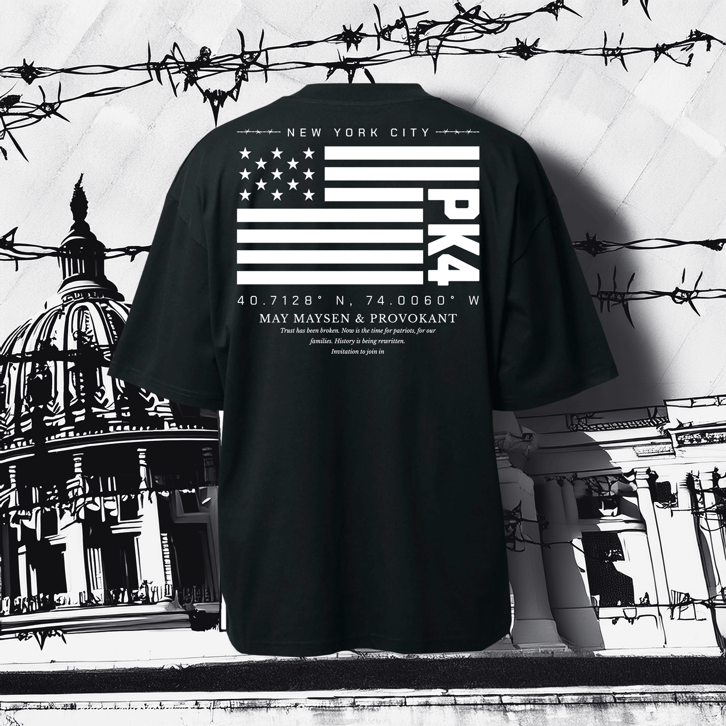 Trust Blaster 2.0 Oversized T-Shirt