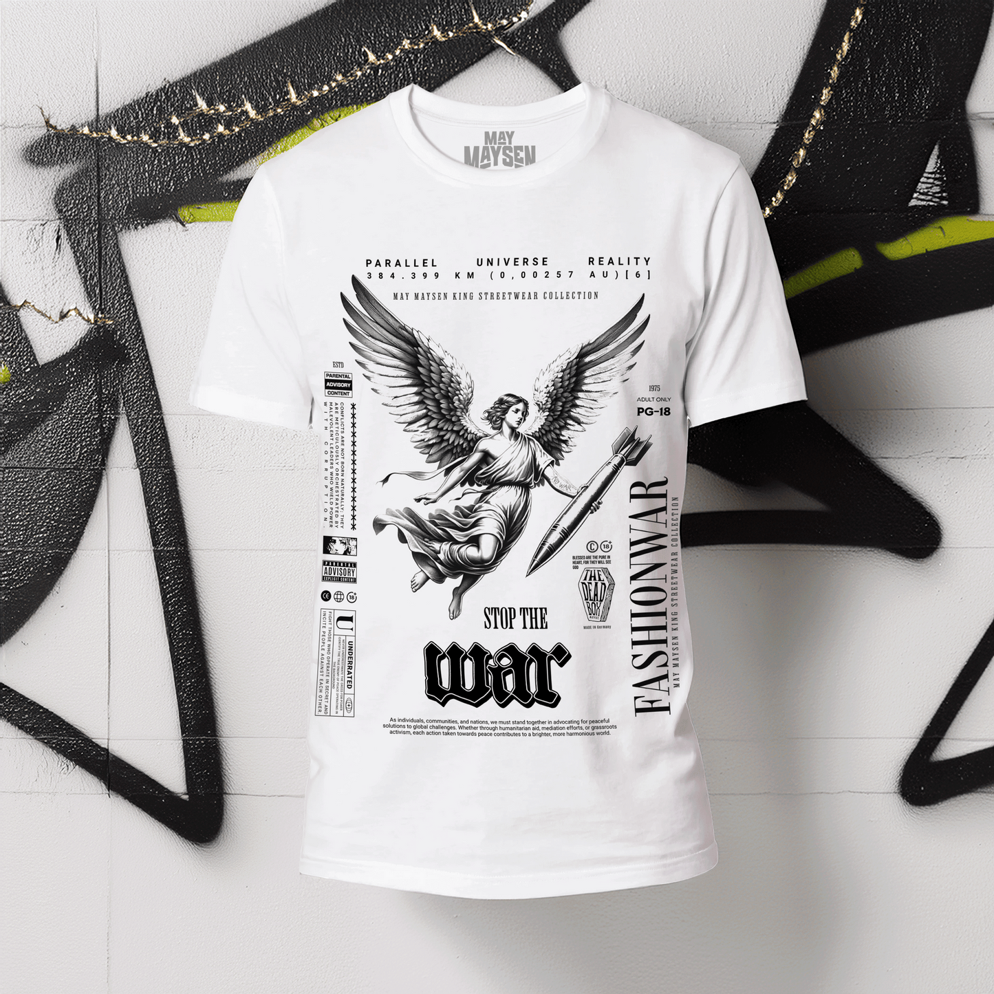Stop the War Medium Fit unisex T-Shirt
