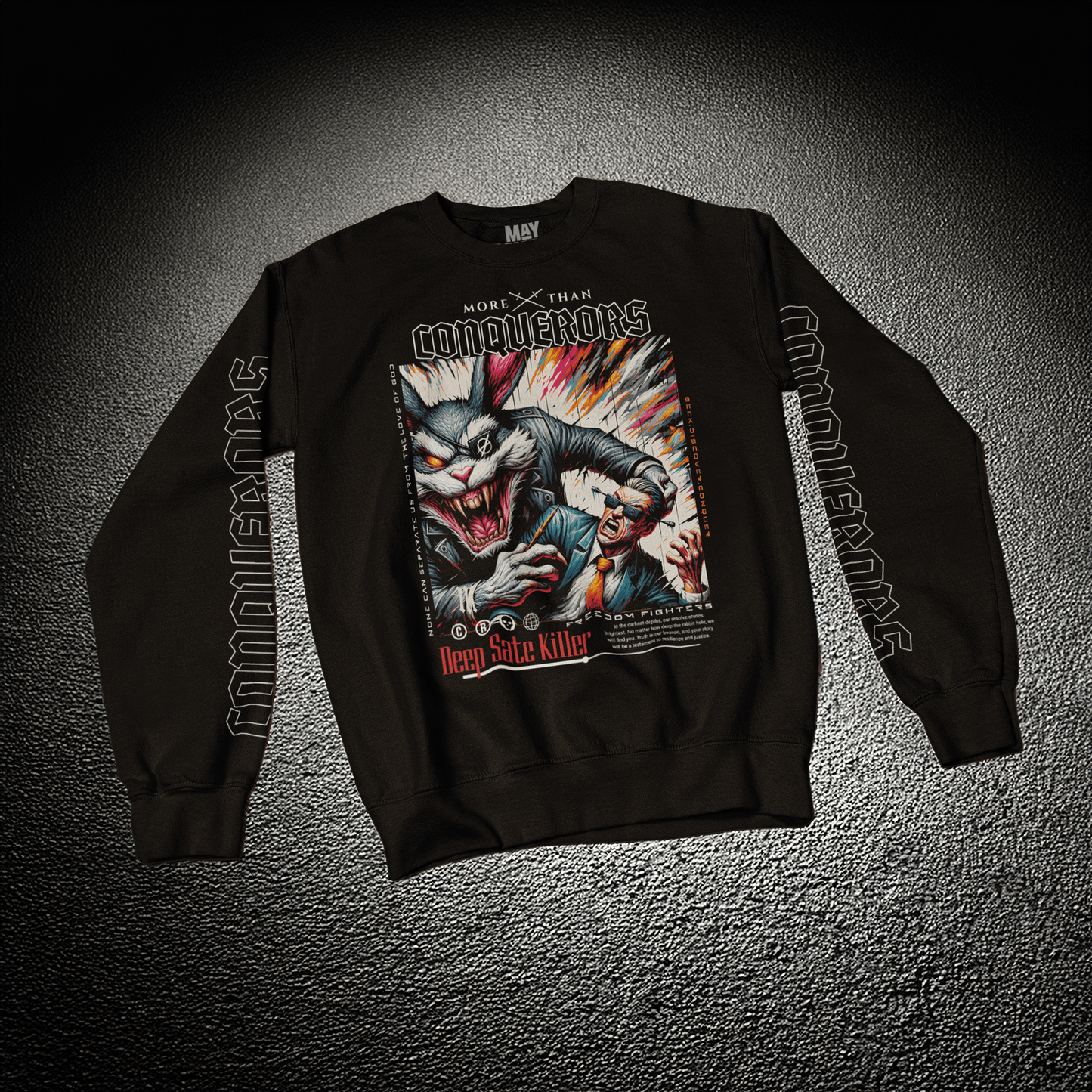 Deep State Killer Rockenroller Unisex Sweatshirt