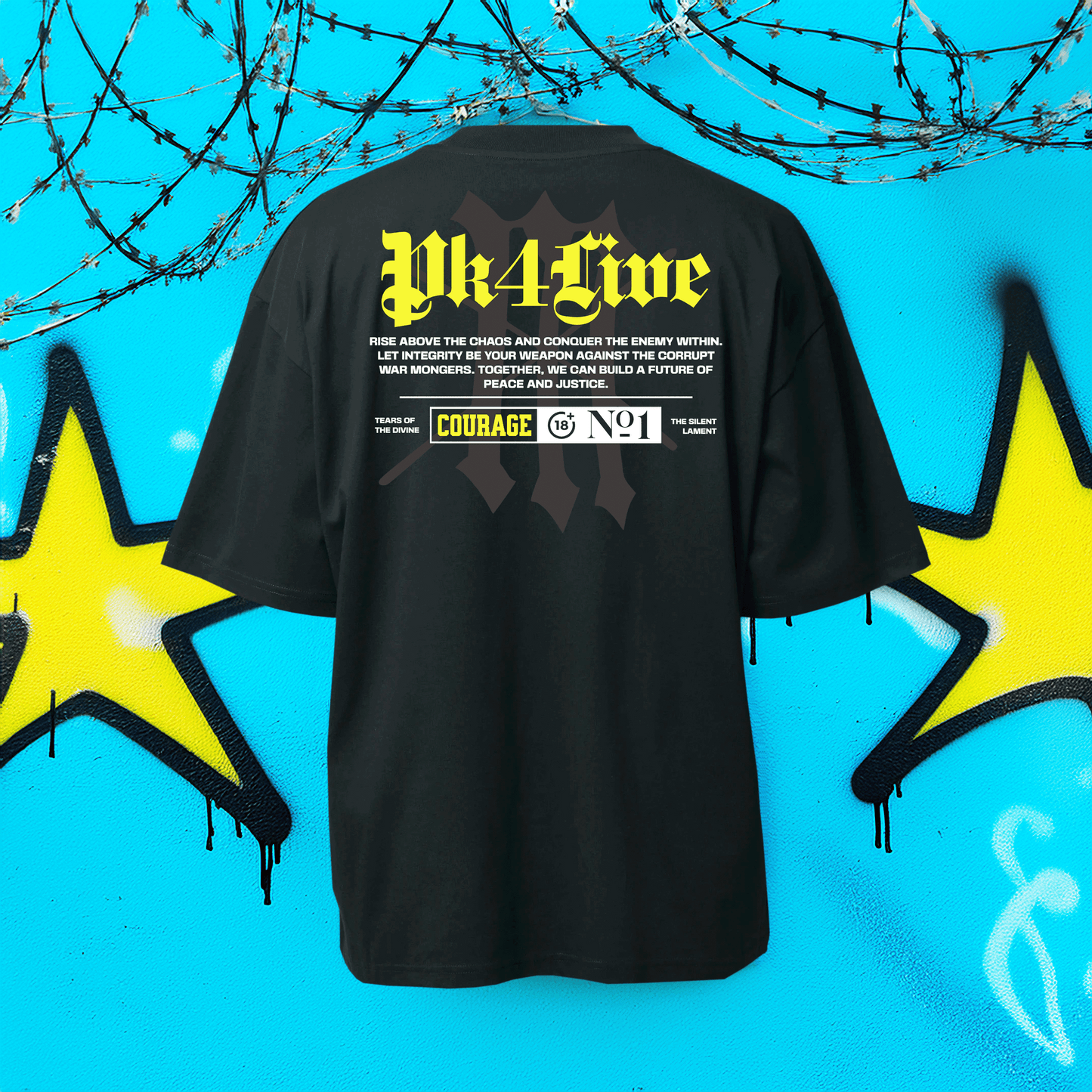 Bad Attitude Blaster 2.0 Oversized T-Shirt