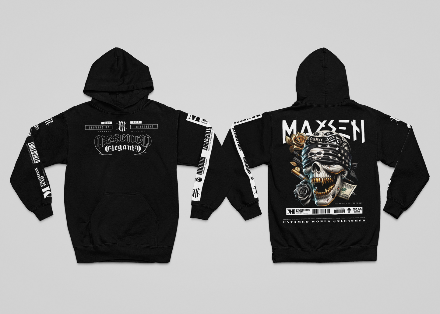 Fashion War Unisex Oversized Hoodie
