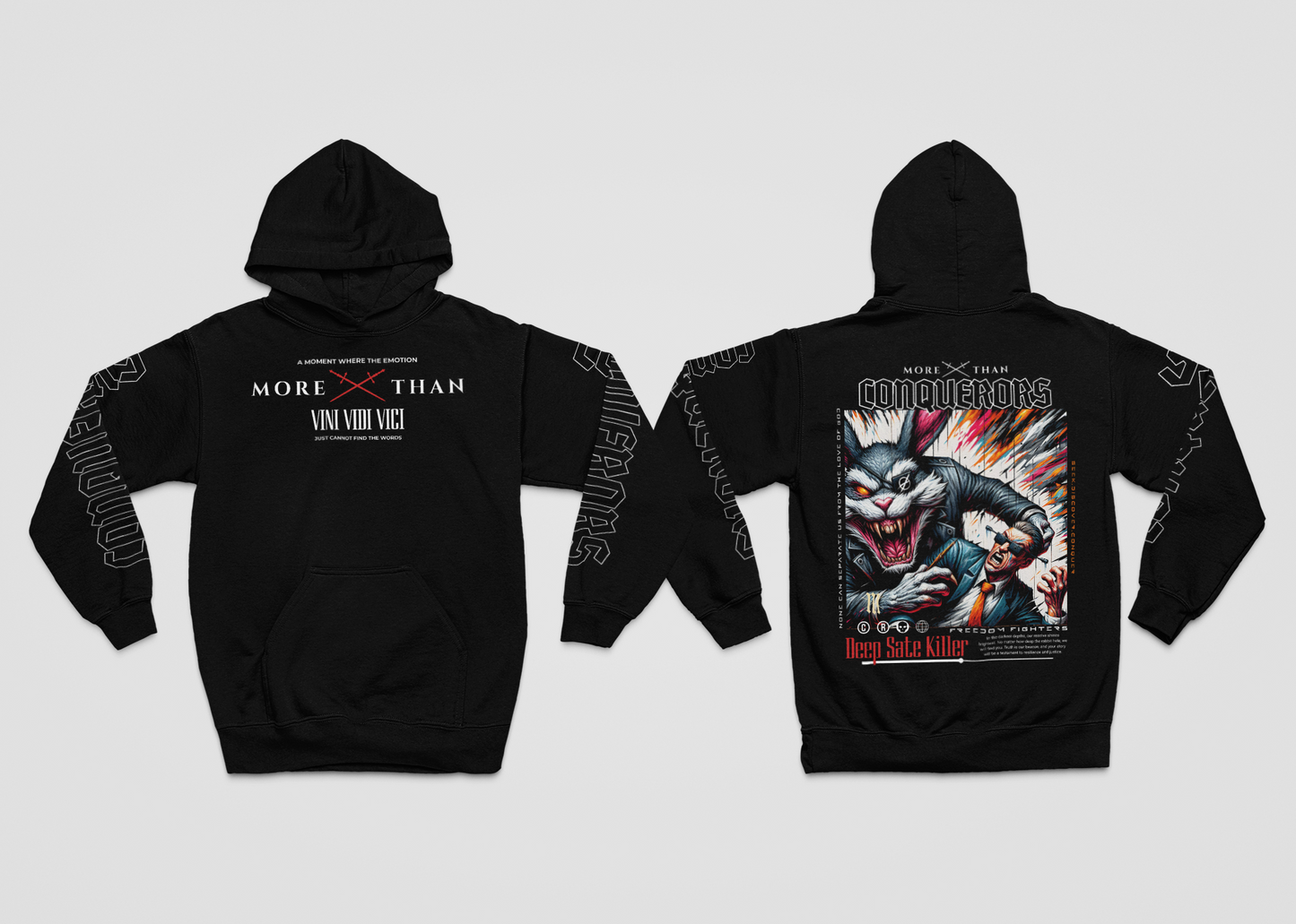 Deep State Killer Unisex Oversized Hoodie