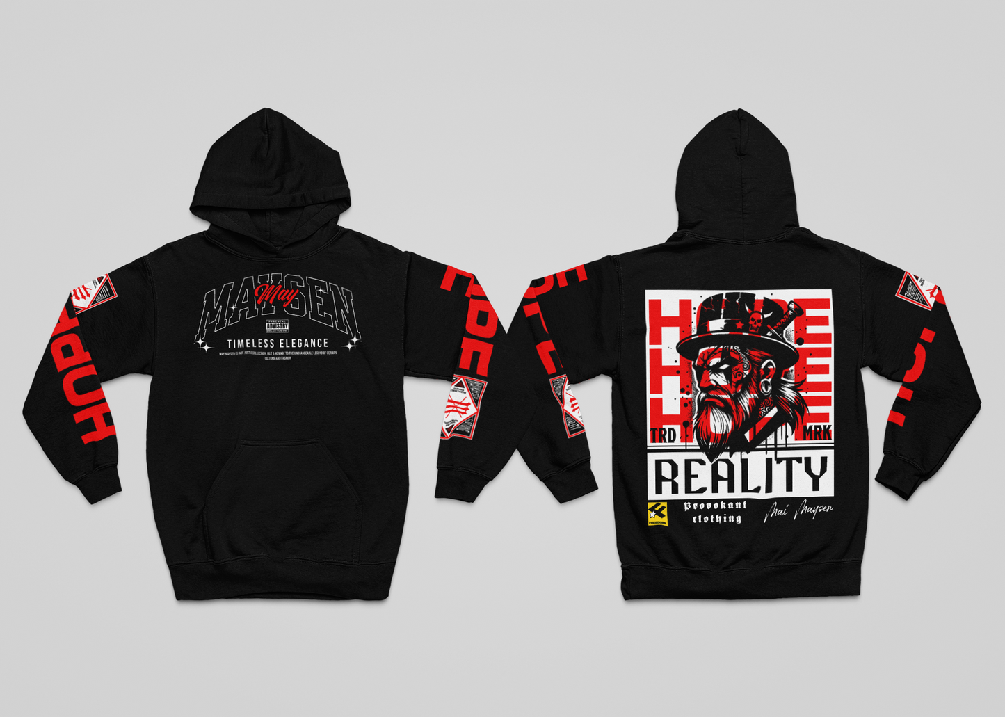 Reality Hope Unisex Oversized Hoodie