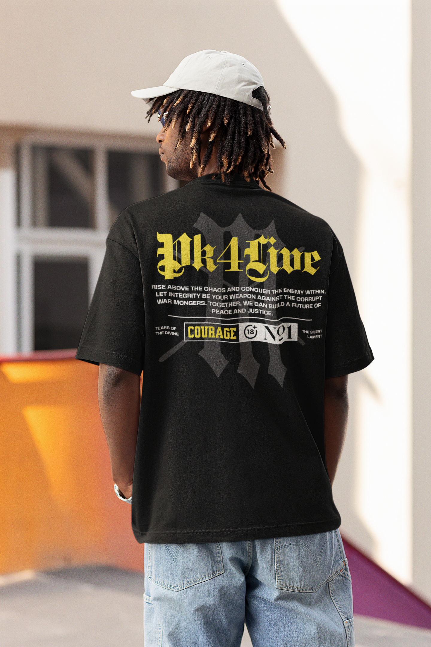 Bad Attitude Blaster 2.0 Oversized T-Shirt