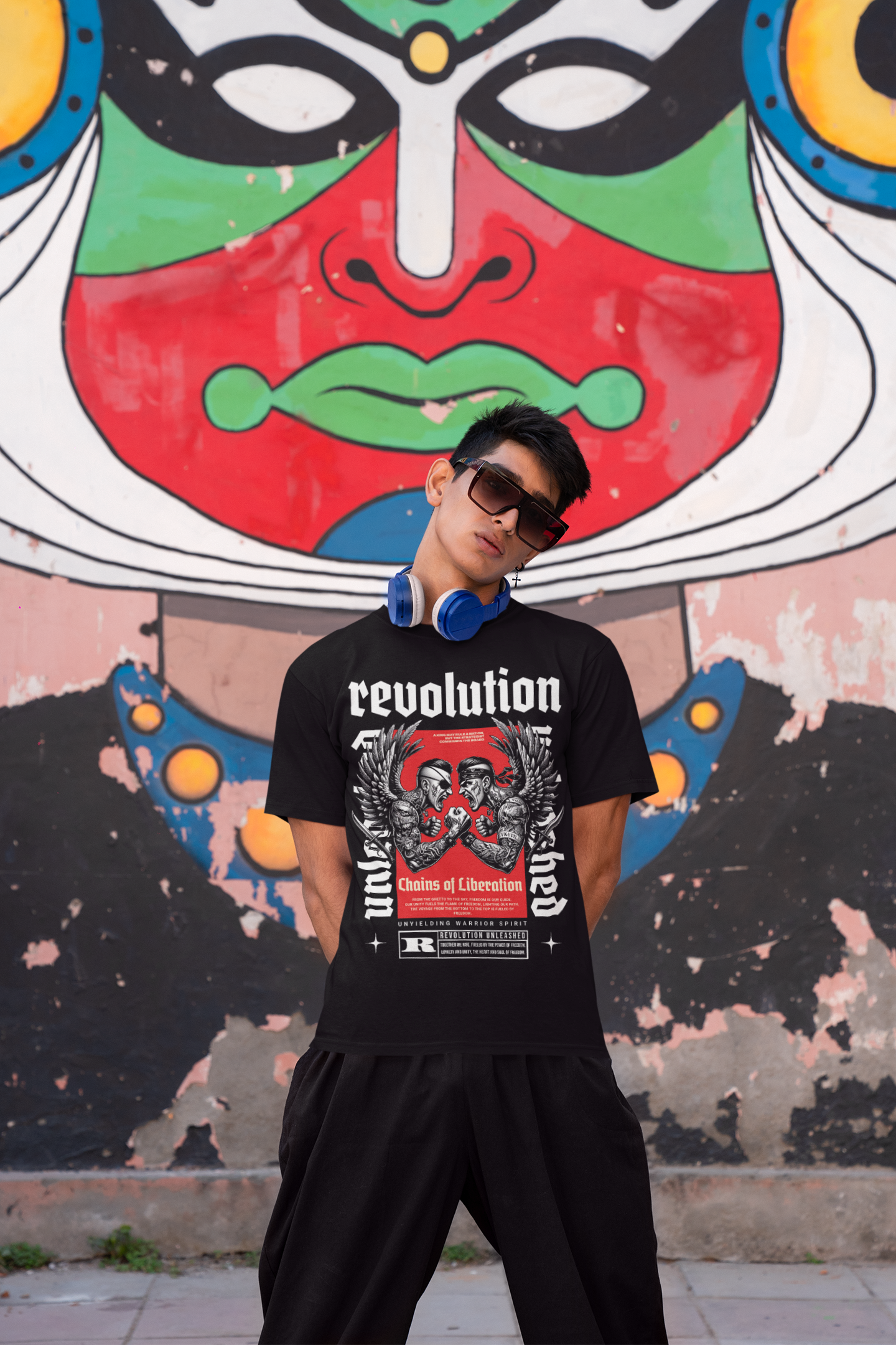 Revolution Unleashed Tiger Cotton Oversized T-Shirt