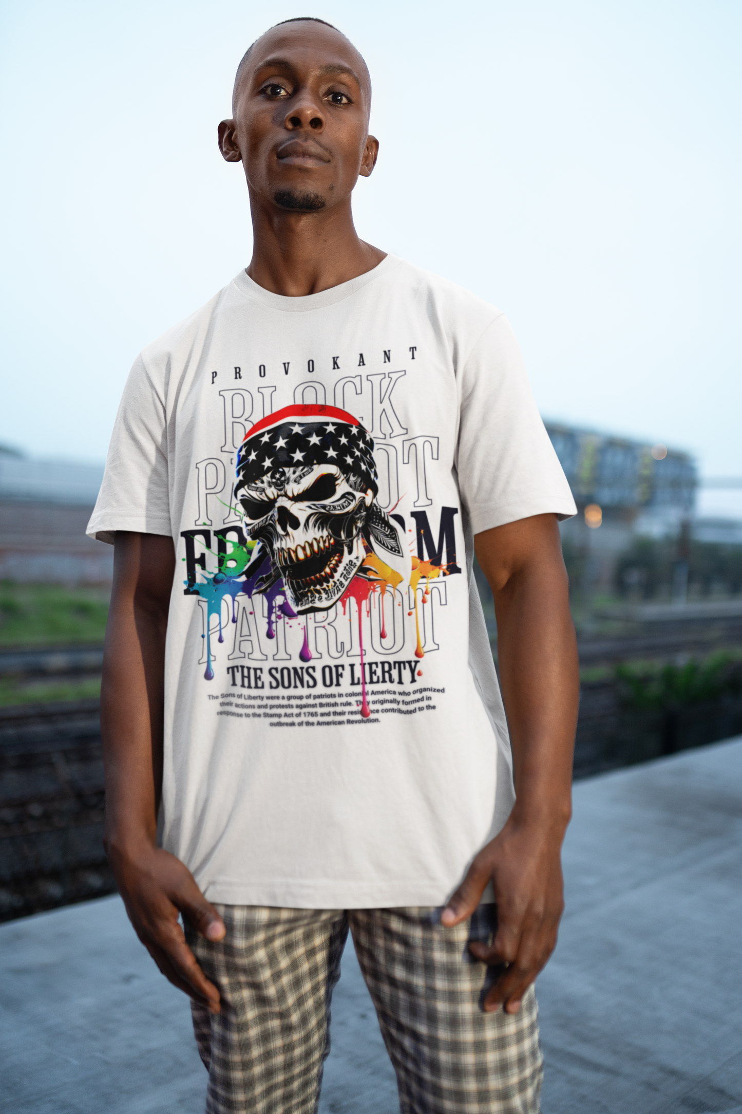 Block Patriot Premium T-Shirt