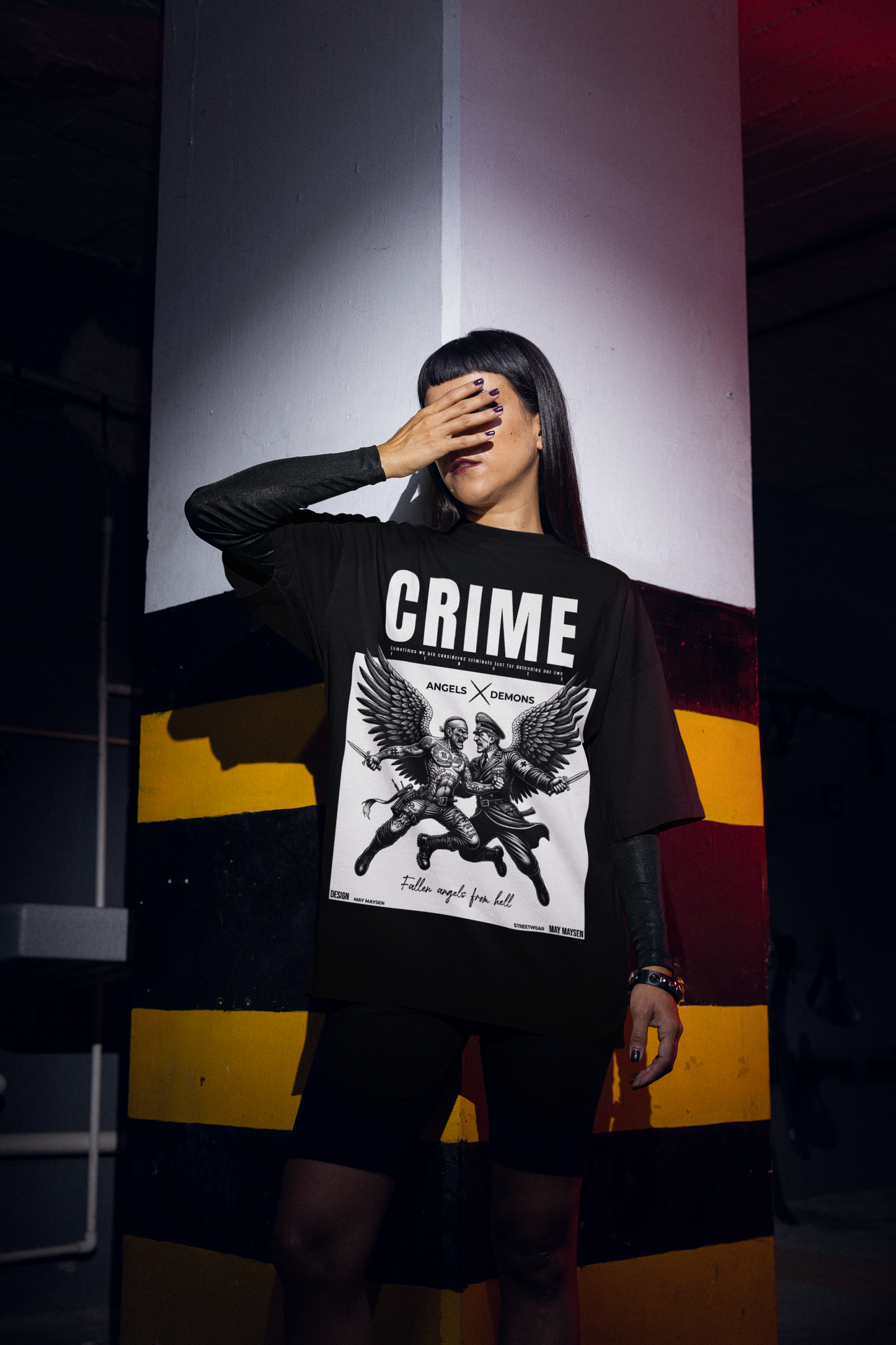 Angels X Demons Blaster 2.0 Oversized T-Shirt