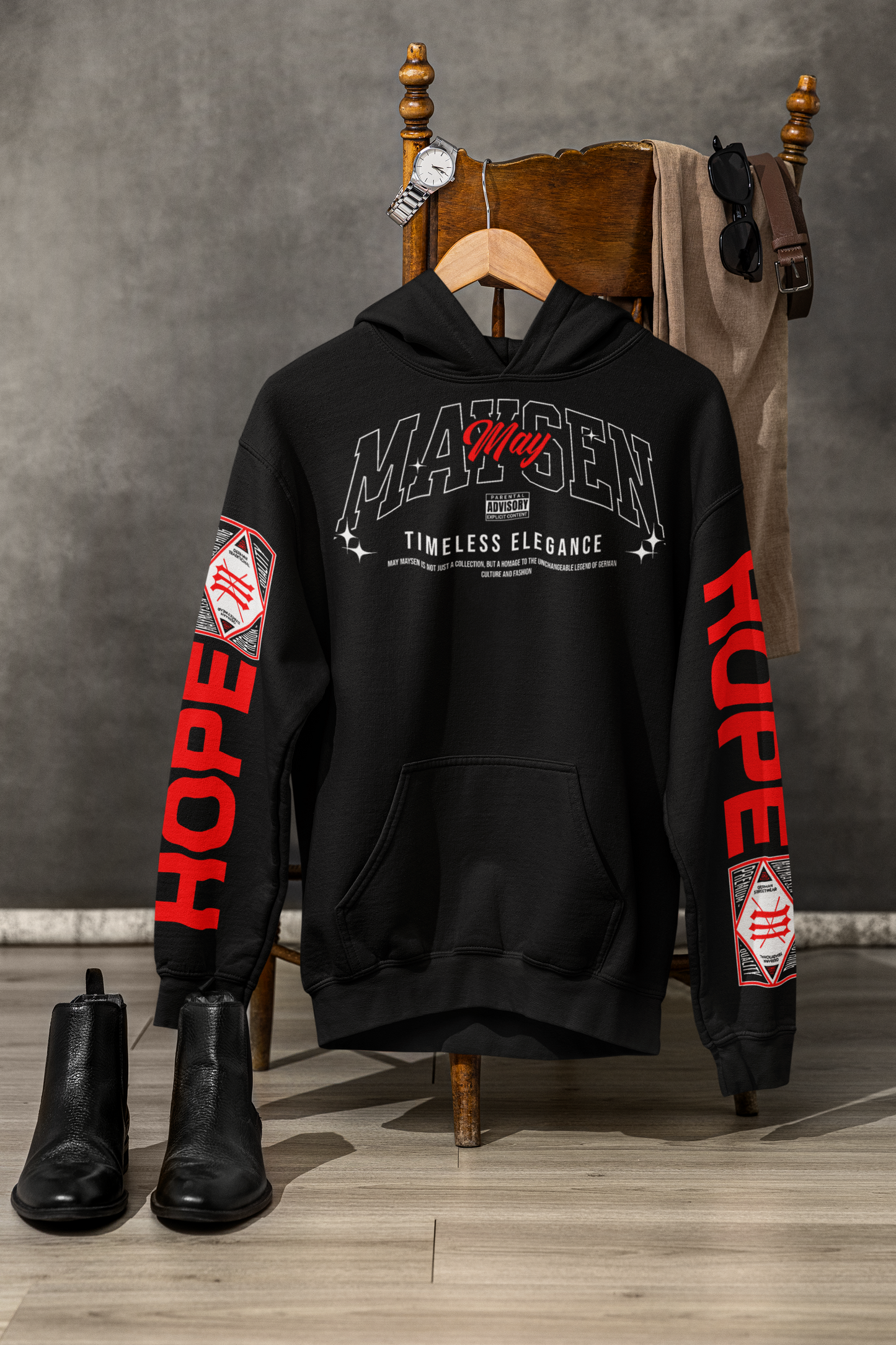 Reality Hope Unisex Oversized Hoodie