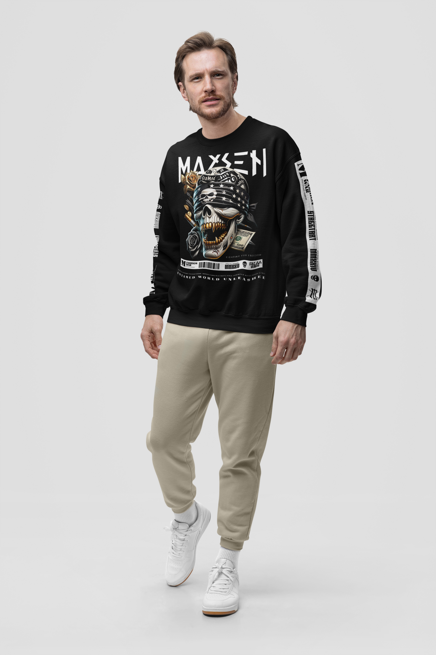 Fashion War Iconic Unisex Crewneck-Sweatshirt