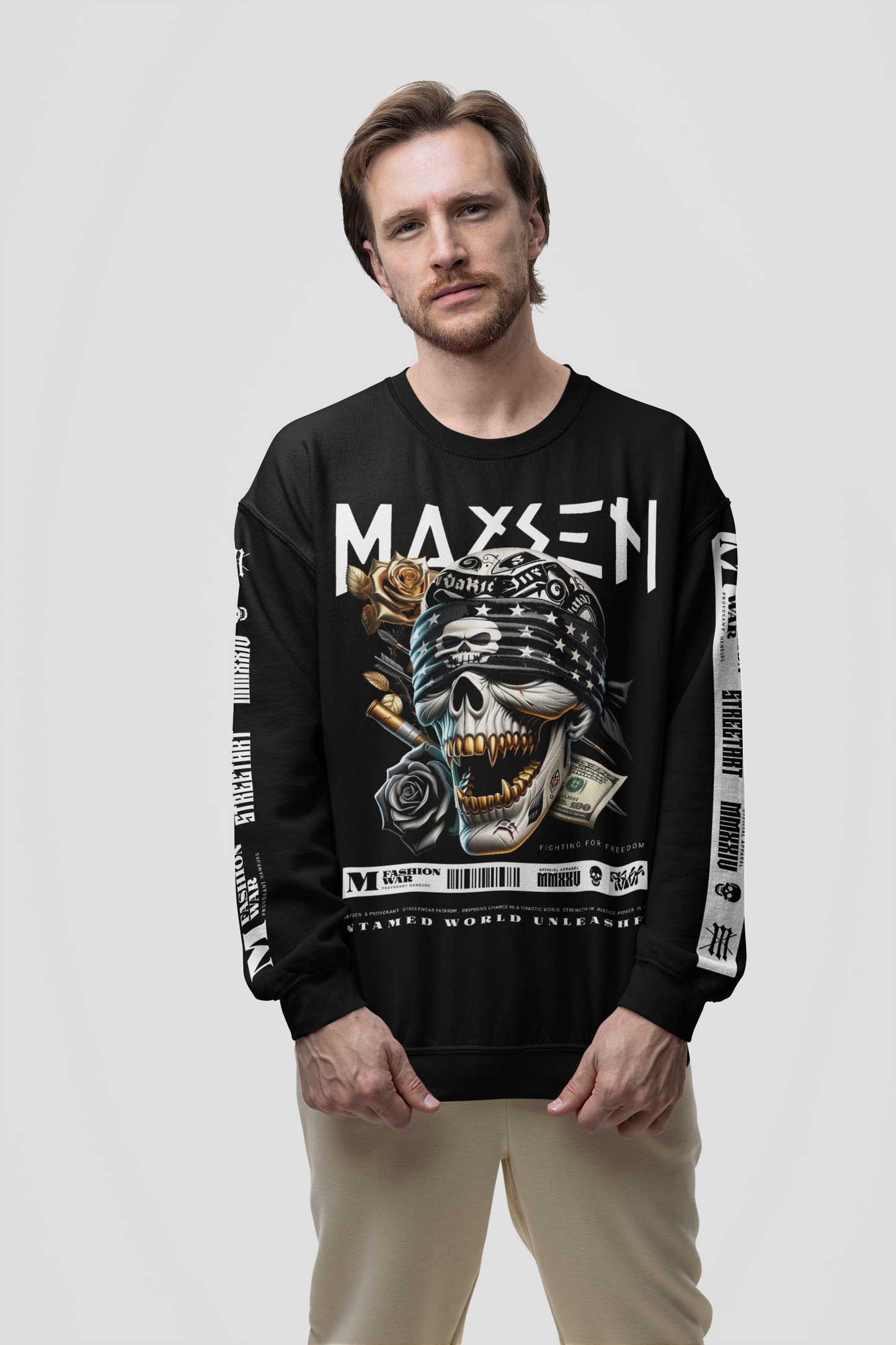 Fashion War Iconic Unisex Crewneck-Sweatshirt