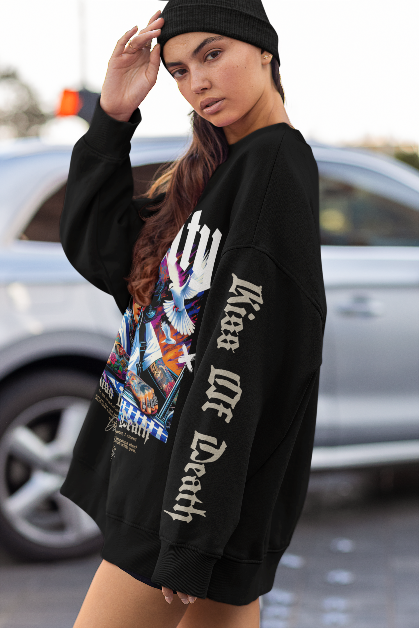 Kiss of Death Ledger Dry sweatshirt