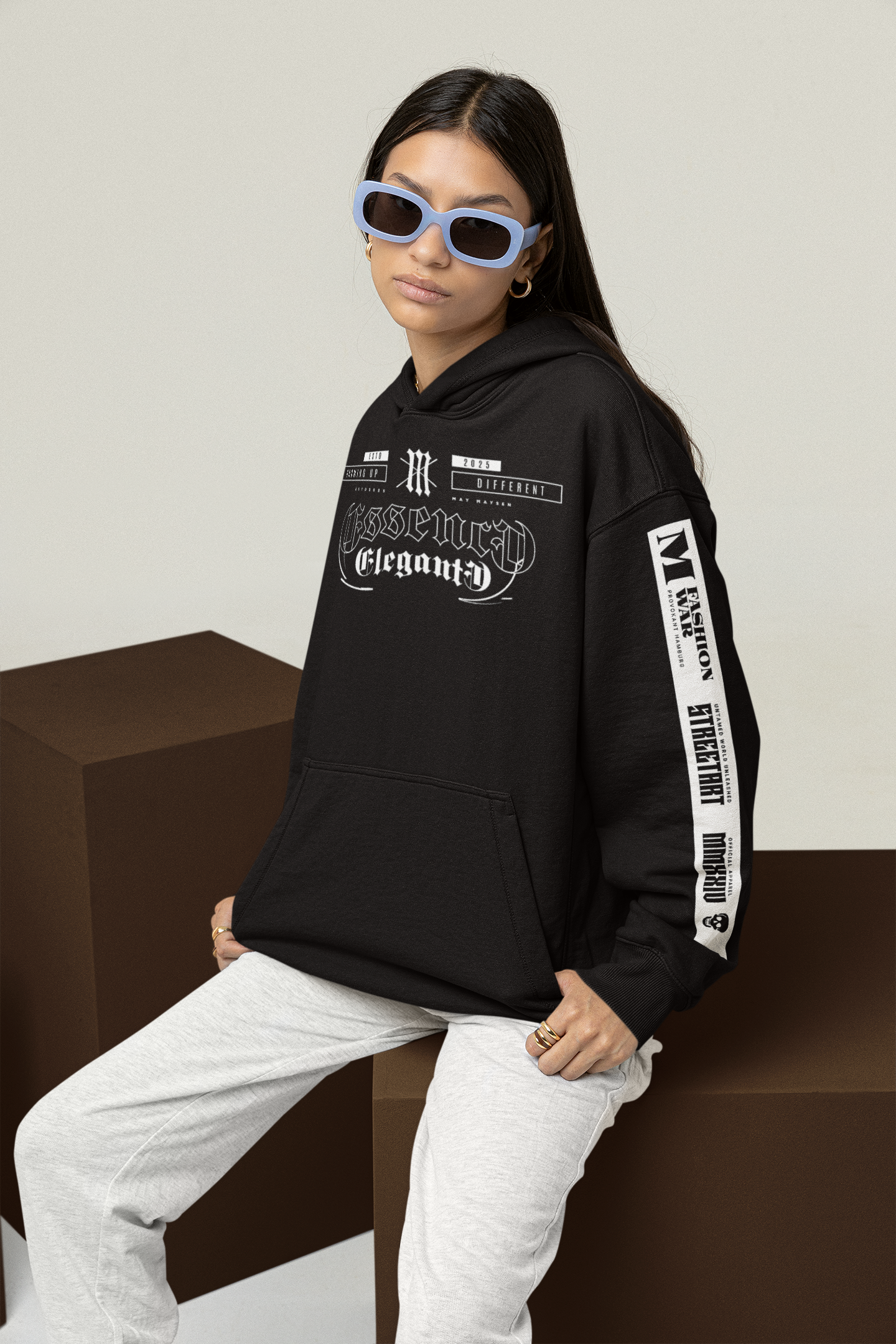 Fashion War Unisex Oversized Hoodie