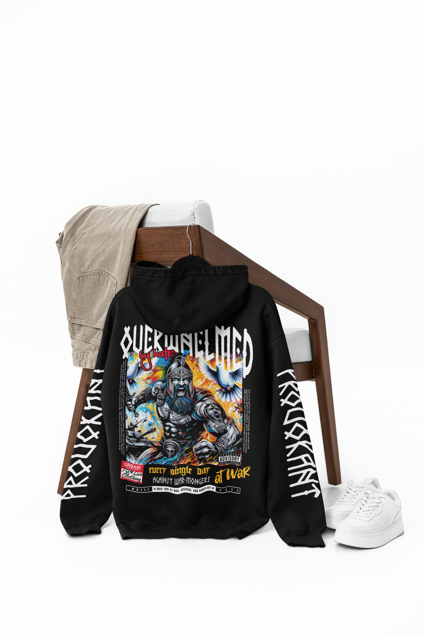 Warmongers Unisex Oversized Hoodie