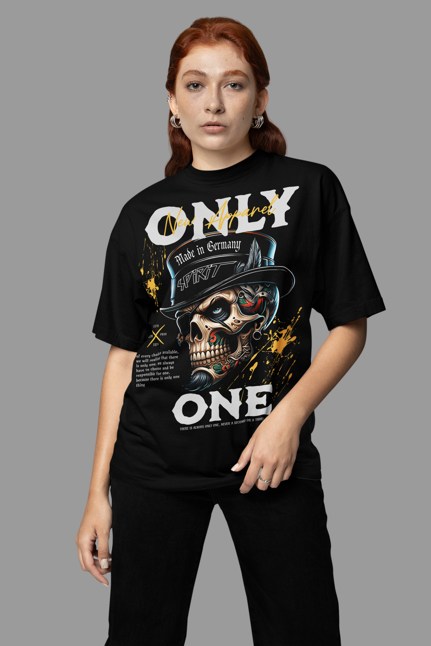 May Maysen ONLY ONE Ladies Oversized Boyfriend Tee