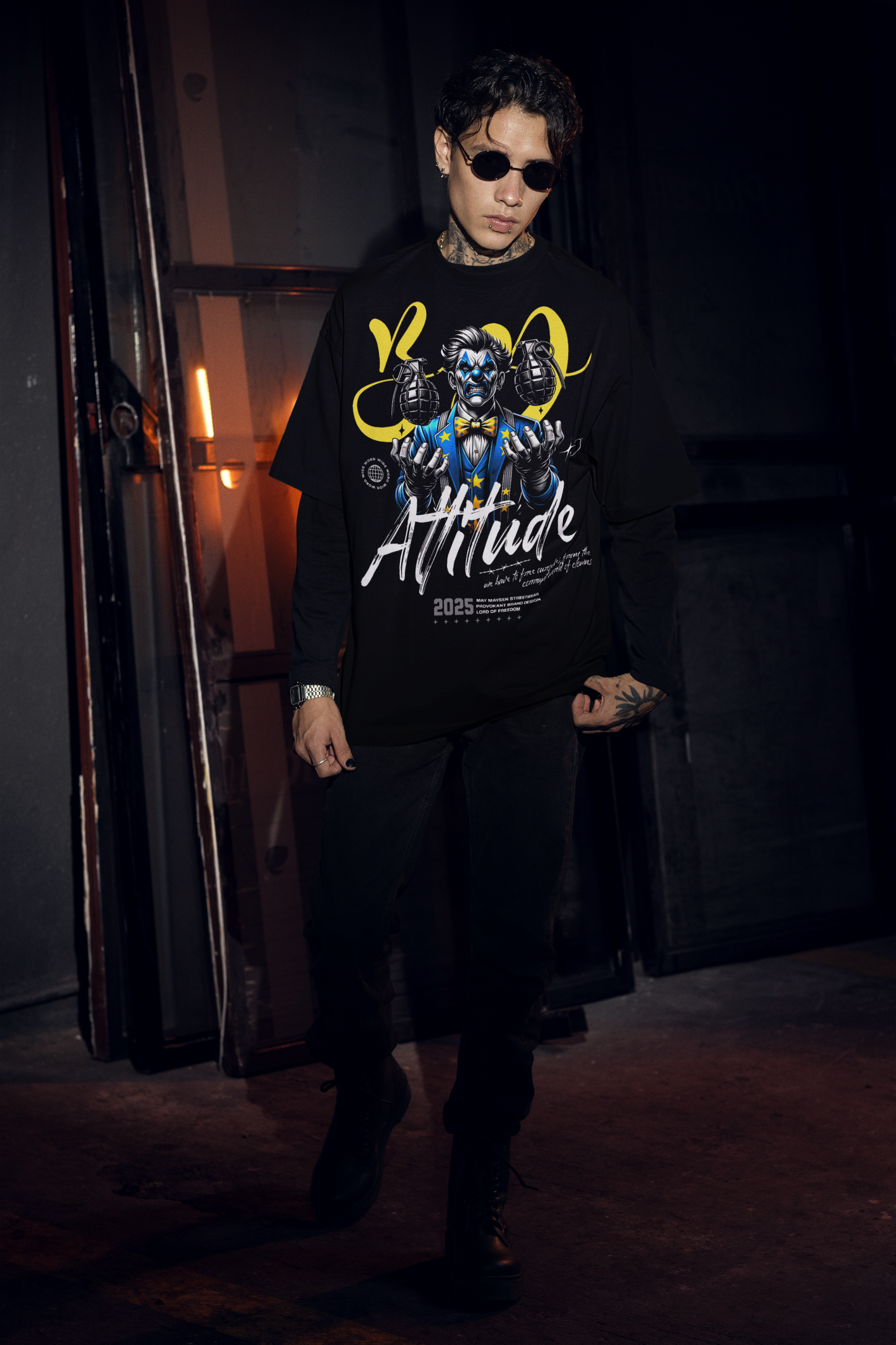 Bad Attitude Blaster 2.0 Oversized T-Shirt