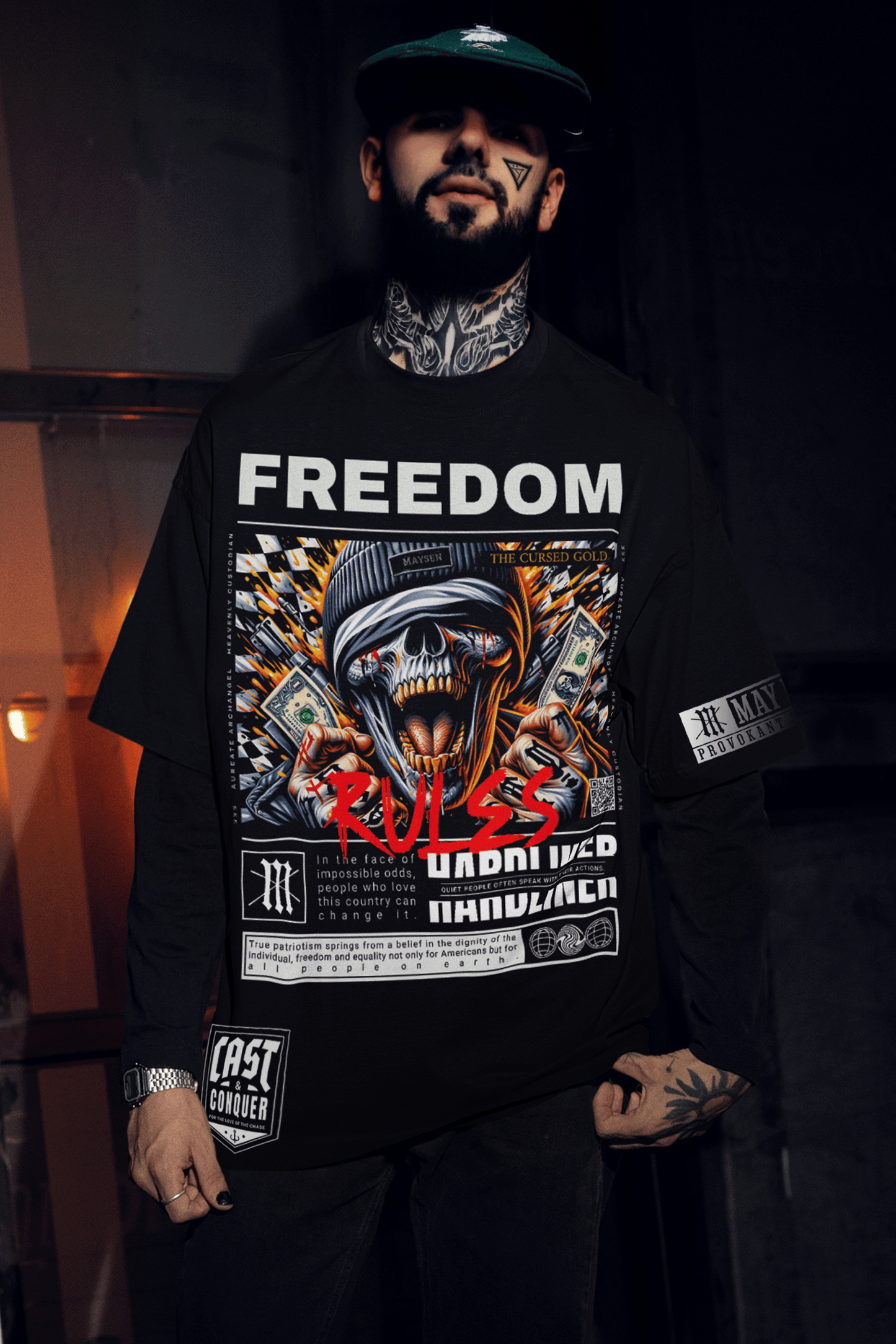 Freedom Blaster 2.0 Oversized T-Shirt