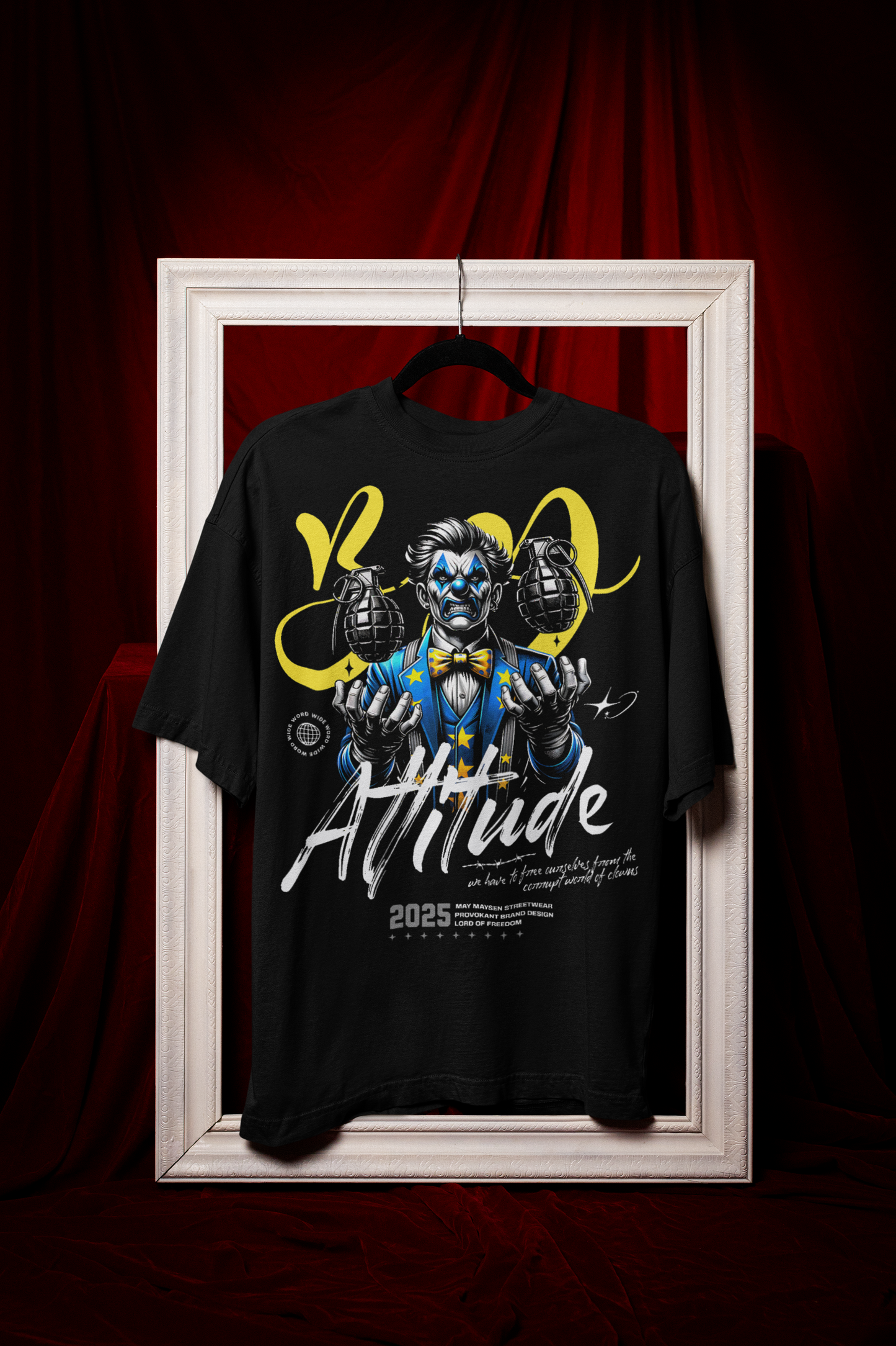 Bad Attitude Blaster 2.0 Oversized T-Shirt
