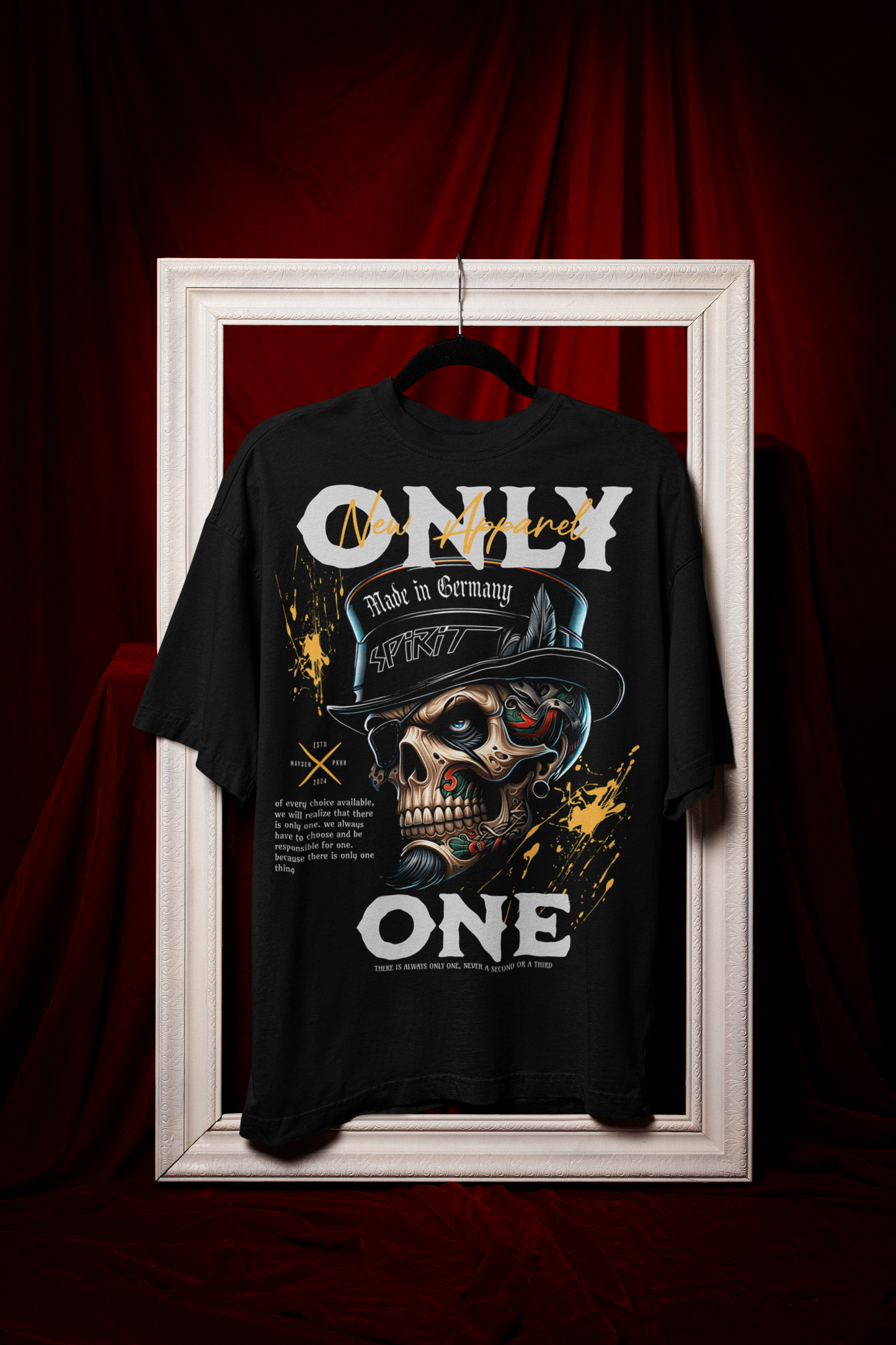 ONLY ONE Tiger Cotton Oversized T-Shirt