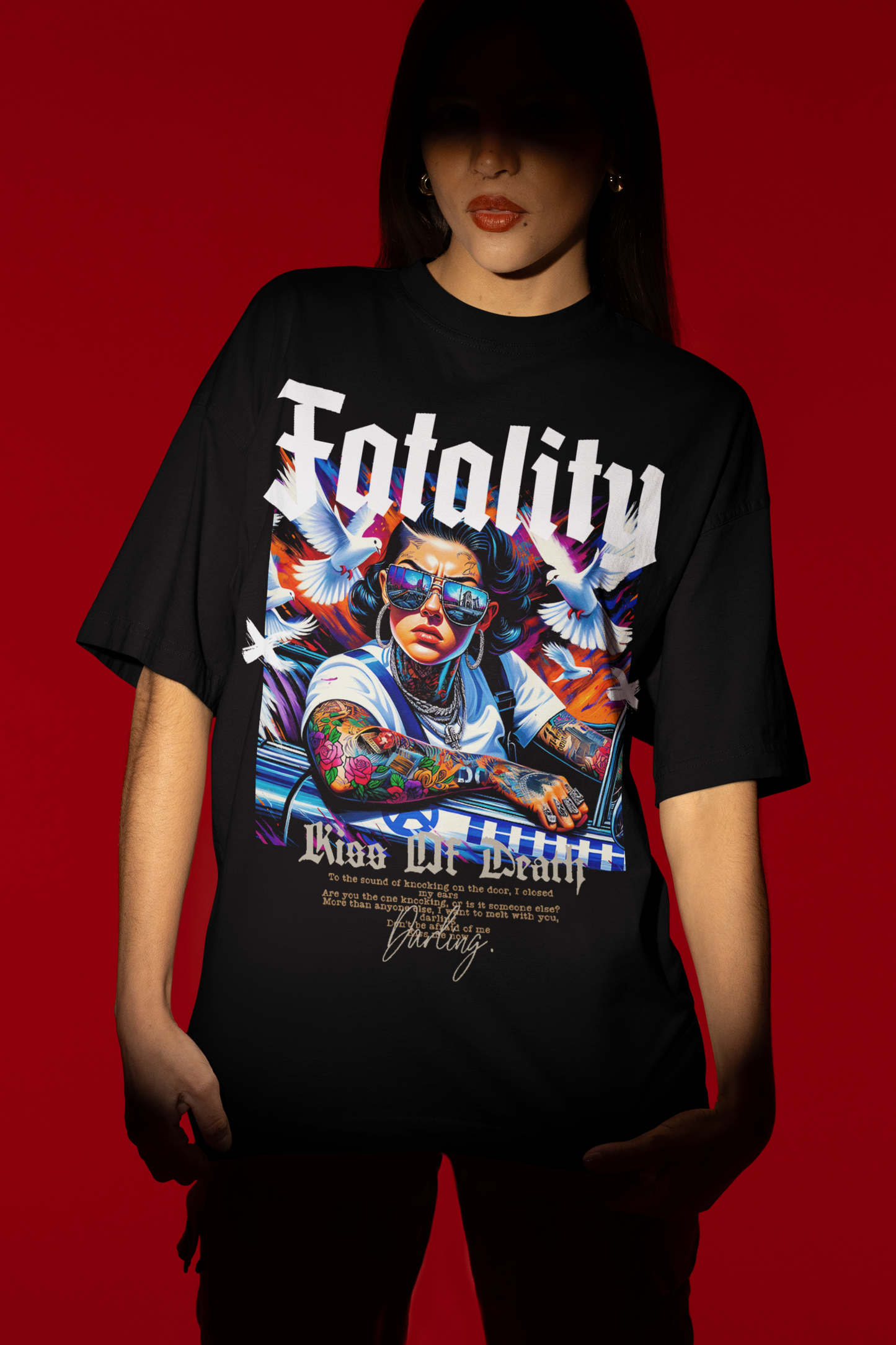 Kiss of Death Blaster 2.0 Oversized T-Shirt