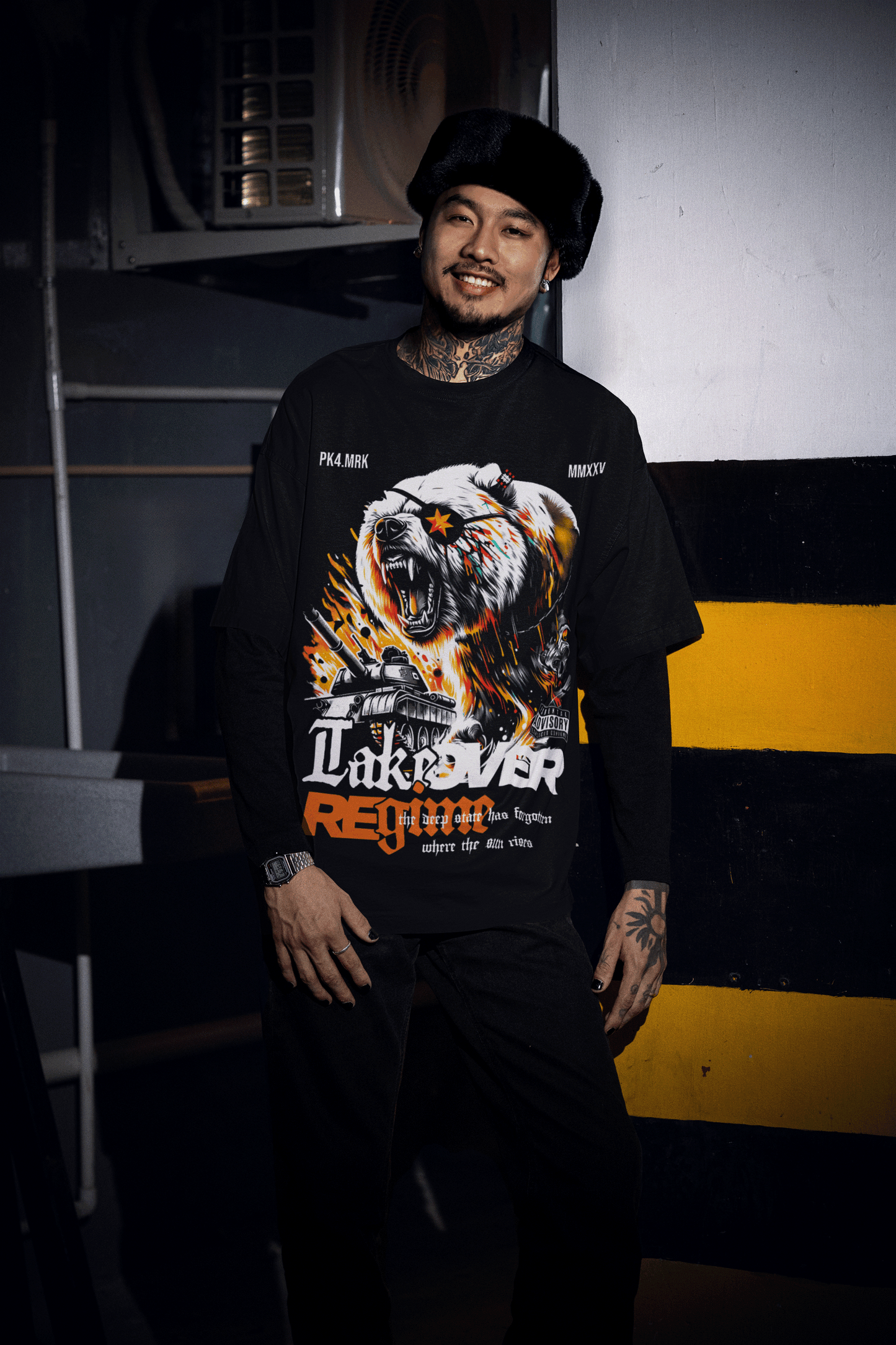 Take over Regime Blaster 2.0 Oversized T-Shirt