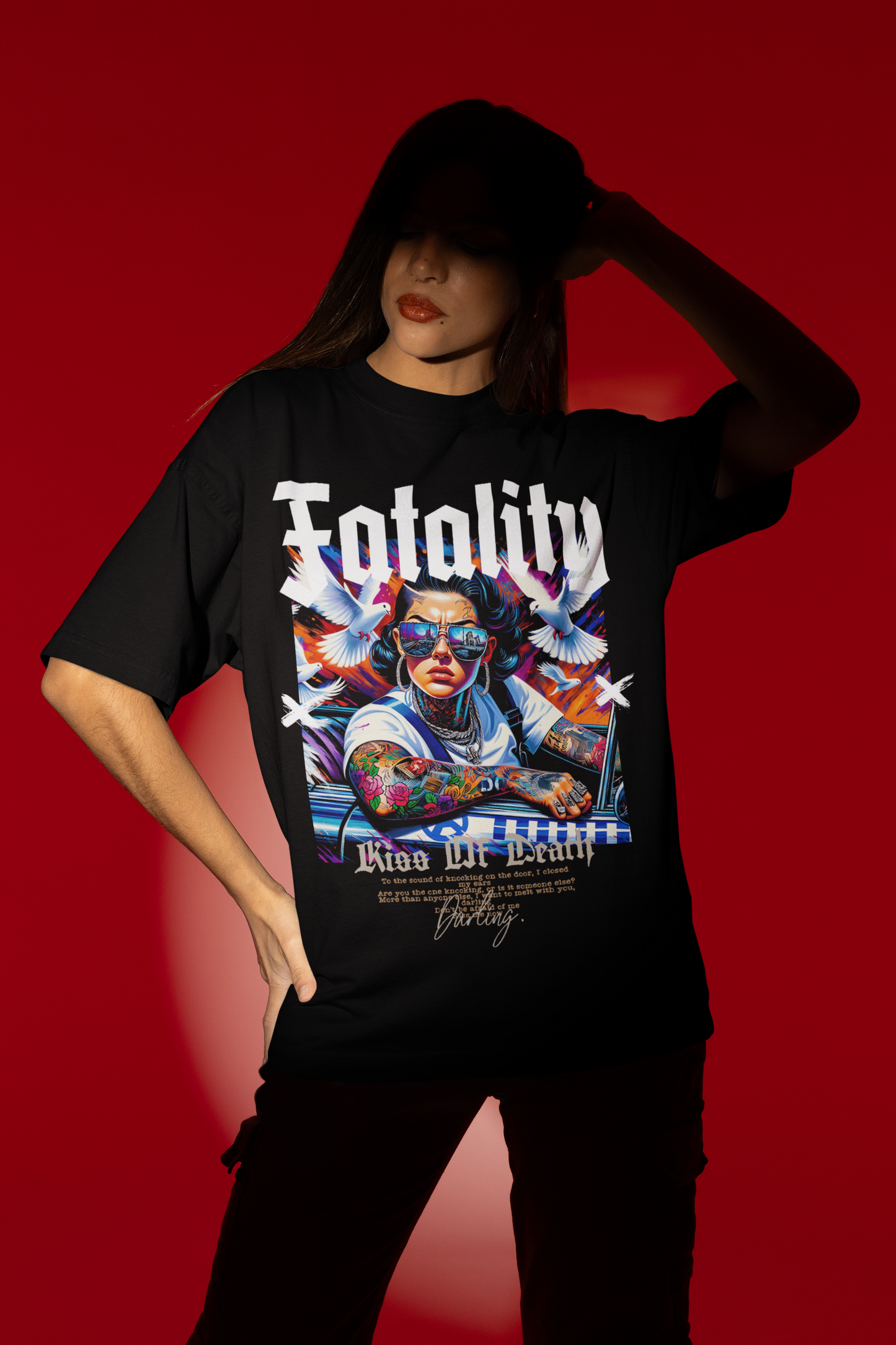 Kiss of Death Blaster 2.0 Oversized T-Shirt