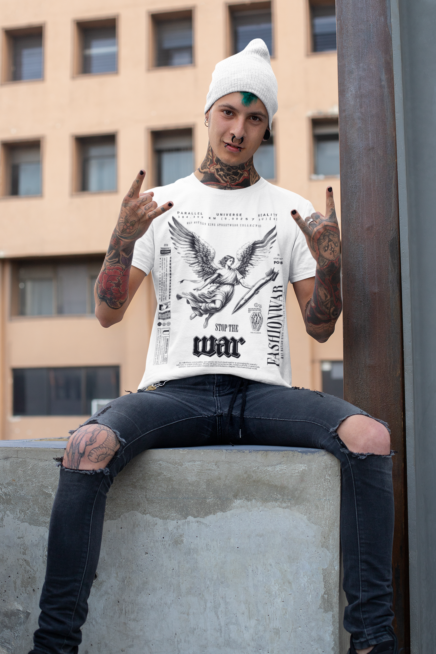 Stop the War Medium Fit unisex T-Shirt