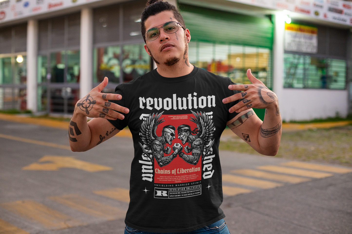 Revolution Unleashed Medium Fit unisex T Shirt