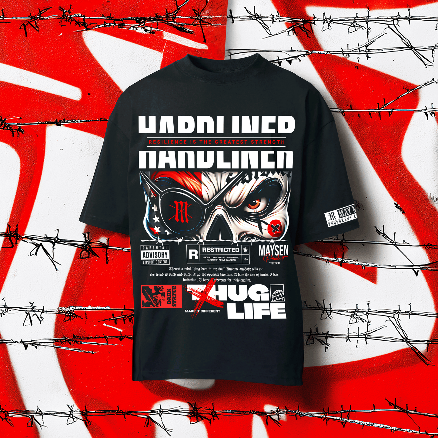 Hardliner Blaster 2.0 Oversized T-Shirt