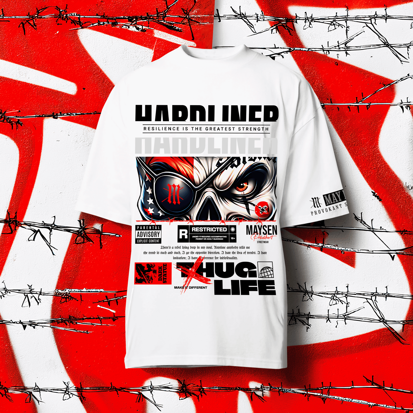 Hardliner Blaster 2.0 Oversized T-Shirt