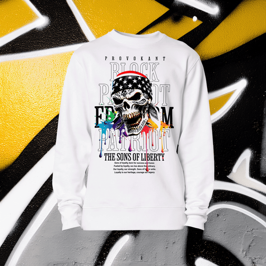 May Maysen Block Patriot Iconic Unisex Crewneck-Sweatshirt