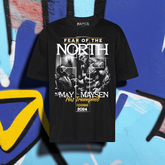 Fear of the North Tiger Cotton Oversized T-Shirt