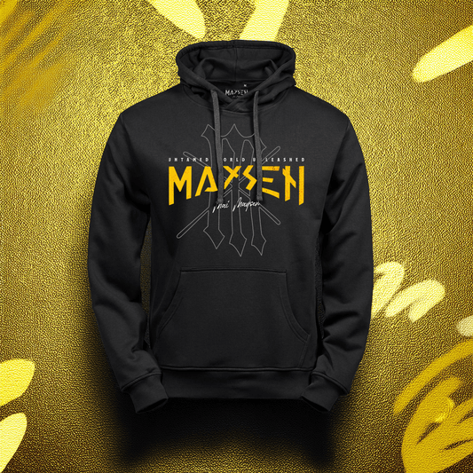 May Maysen Yellow Logo Power Hodie