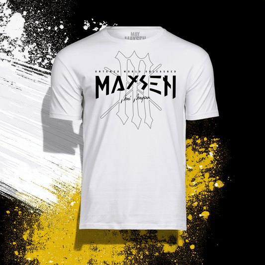 Maysen Black Logo Stretch T-Shirt