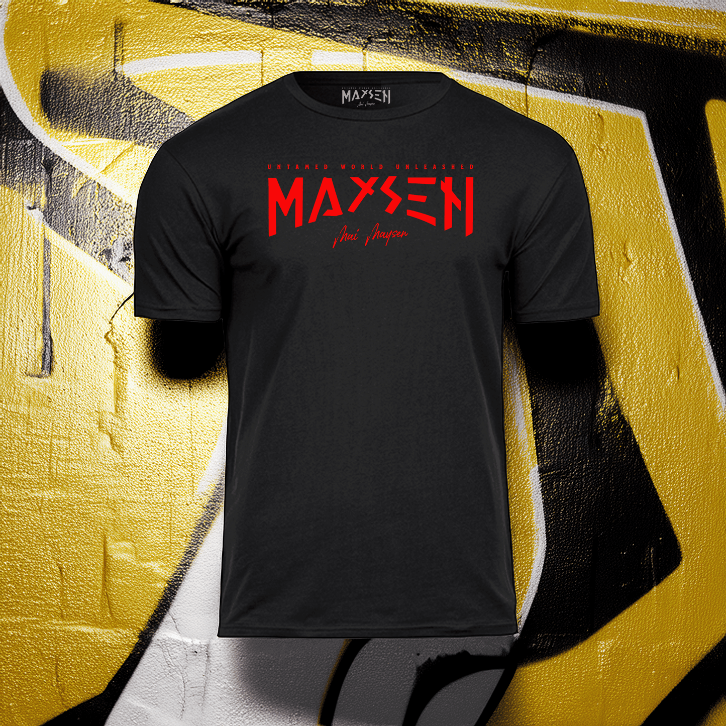 Maysen Red Logo Original Stretch T-Shirt