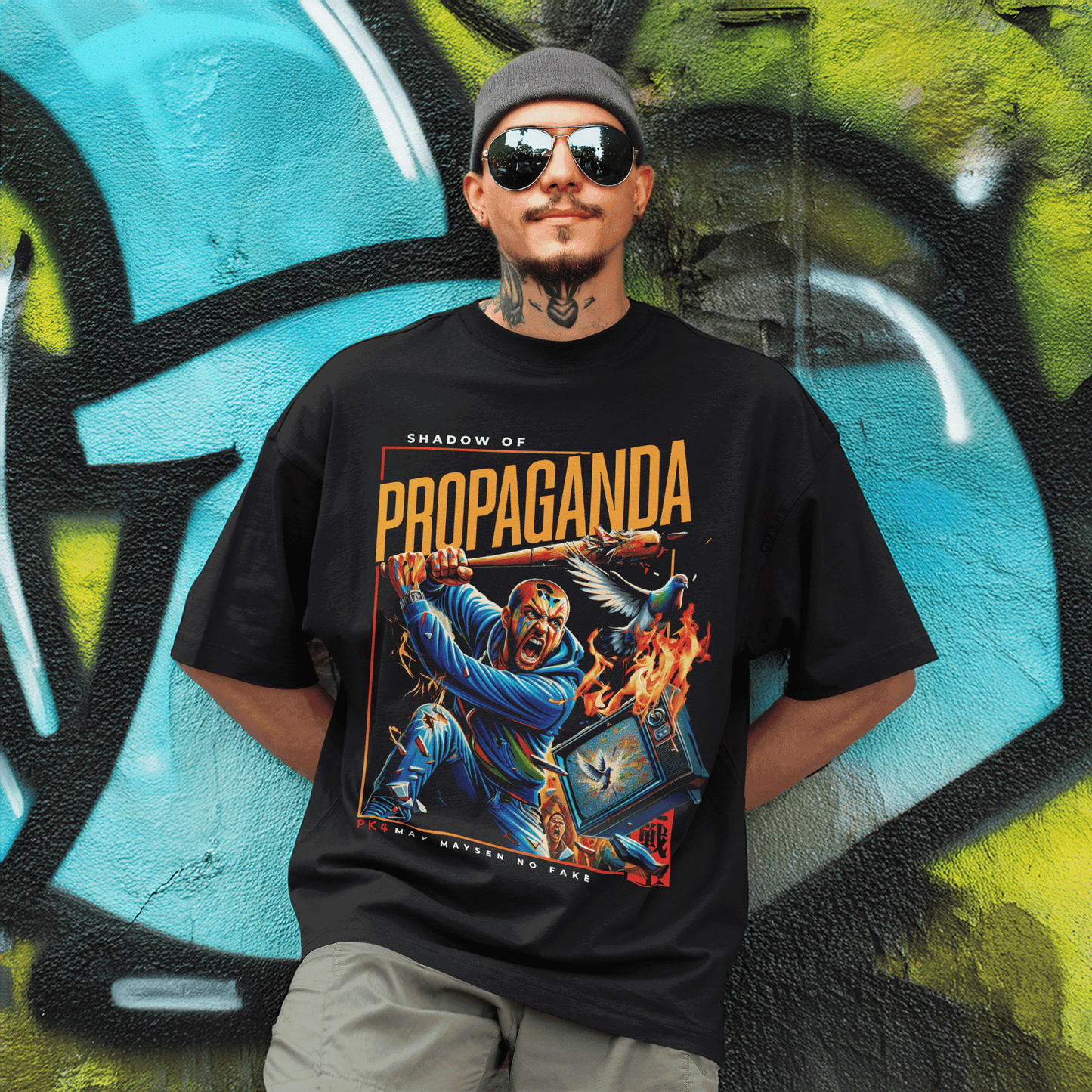 Propaganda Blaster 2.0 Oversized T-Shirt