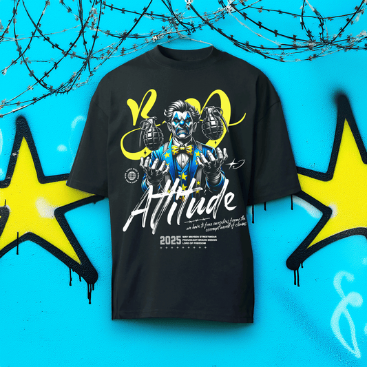 Bad Attitude Blaster 2.0 Oversized T-Shirt