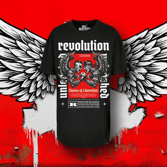 Revolution Unleashed Ladies Oversized Boyfriend Tee