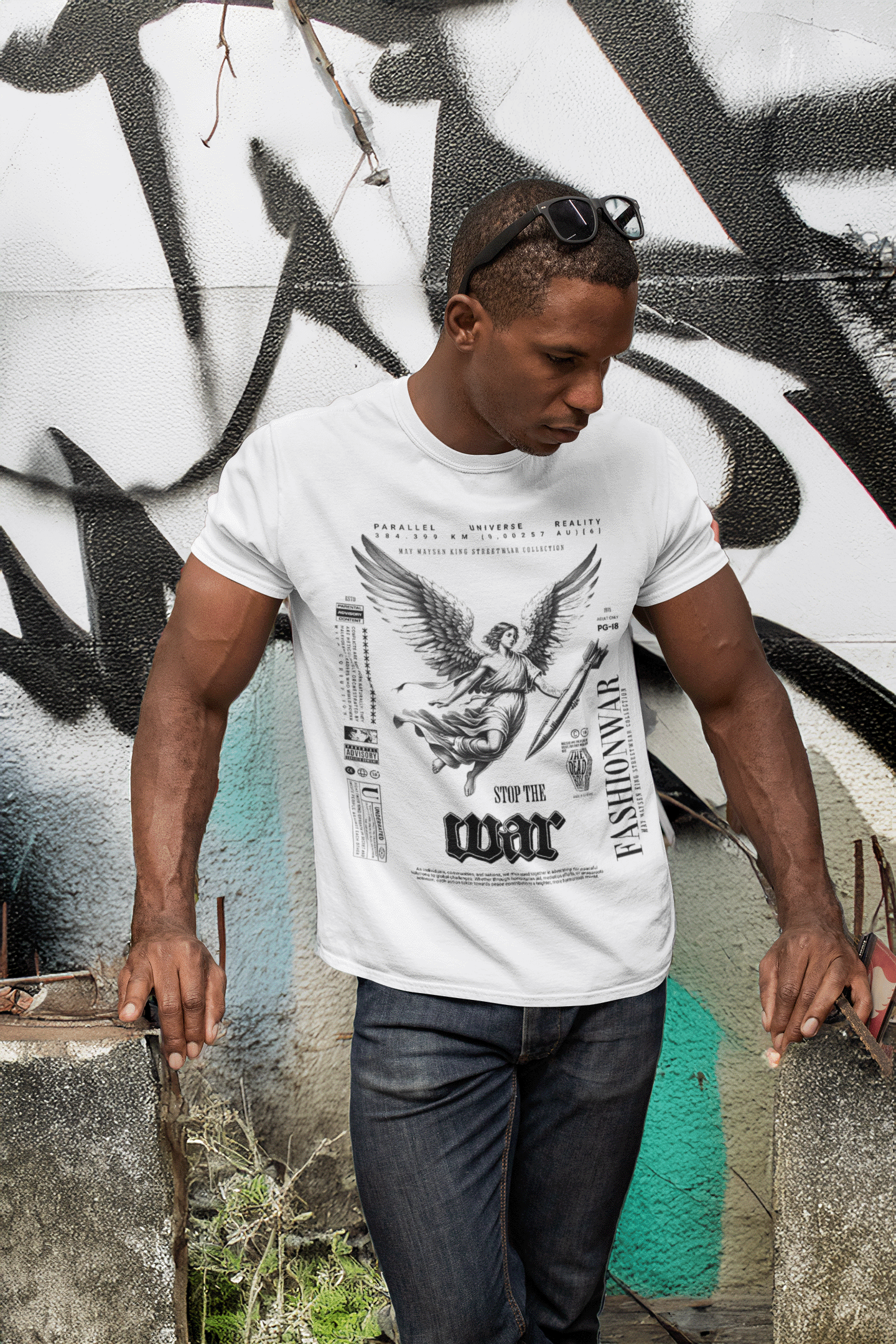 Stop the War Stretch Tee