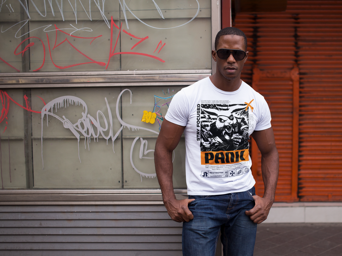 Panic Stretch Tee