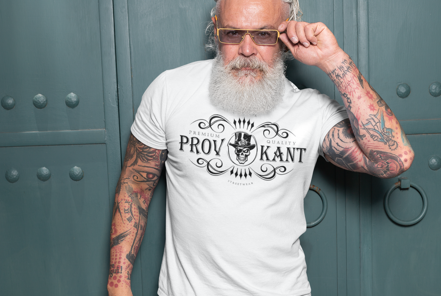 Provokant Original Black Logo Stretch T-Shirt