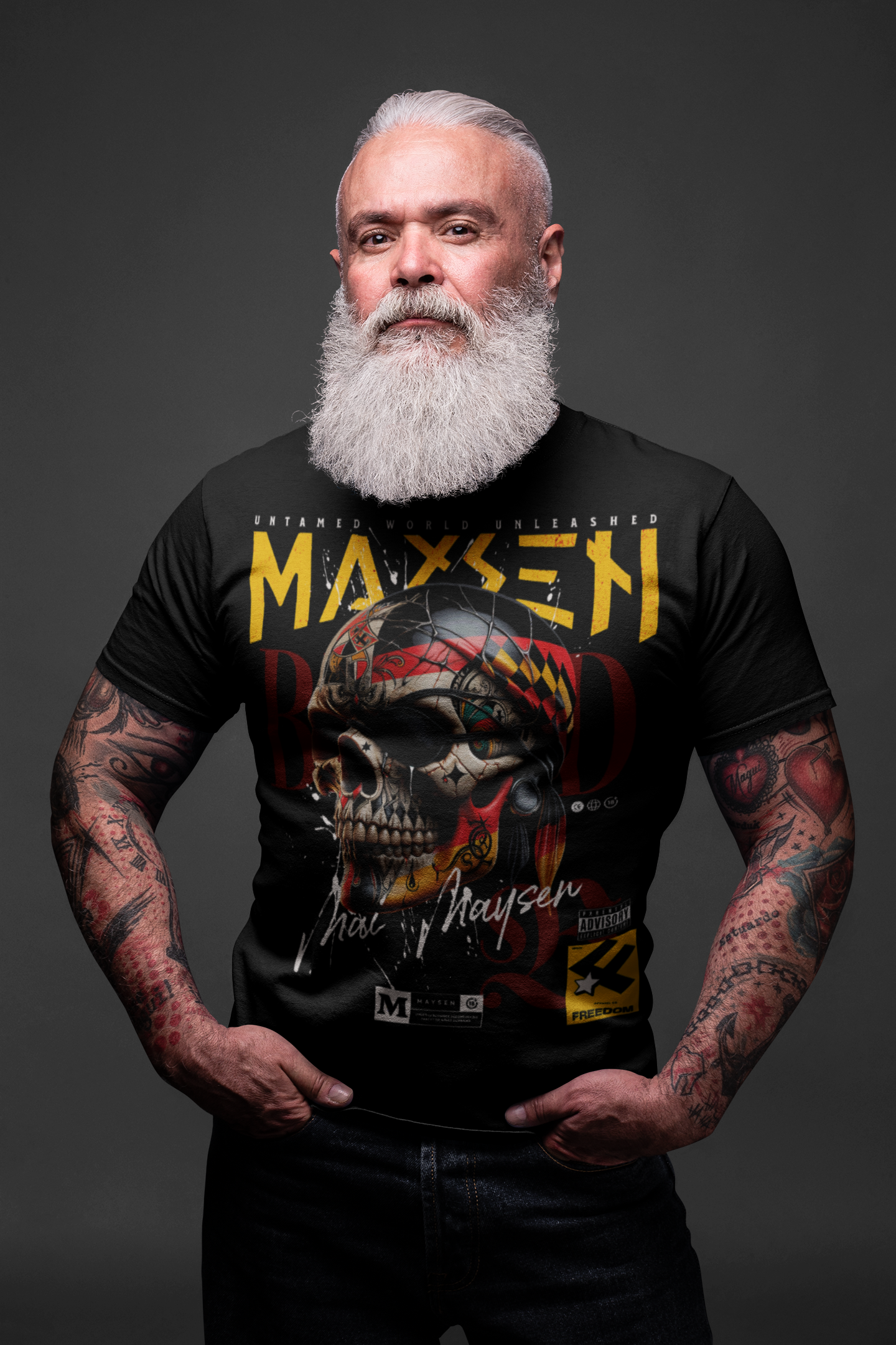 May Maysen Blood Stretch Tee