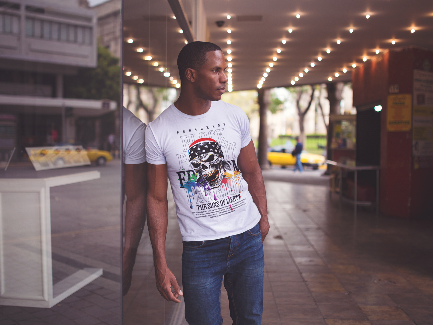 Block Patriot Stretch Tee